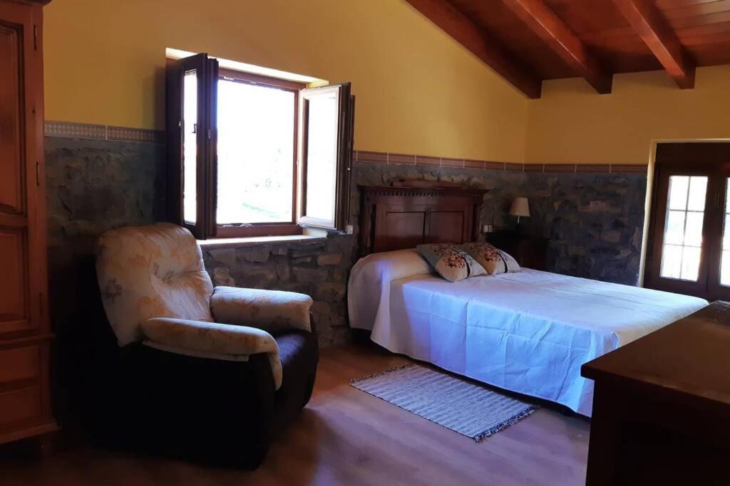 La Granjita Del Rio Villa Nava de Ordunte Bagian luar foto